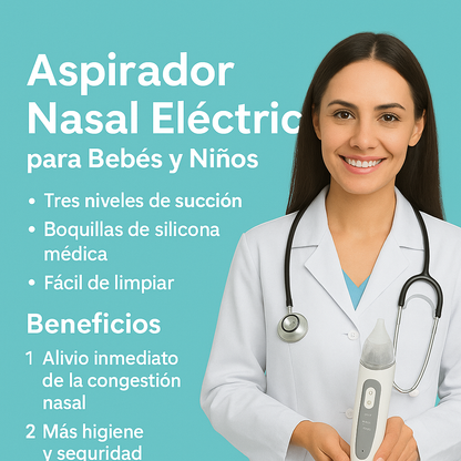 Aspirador Nasal para bebes